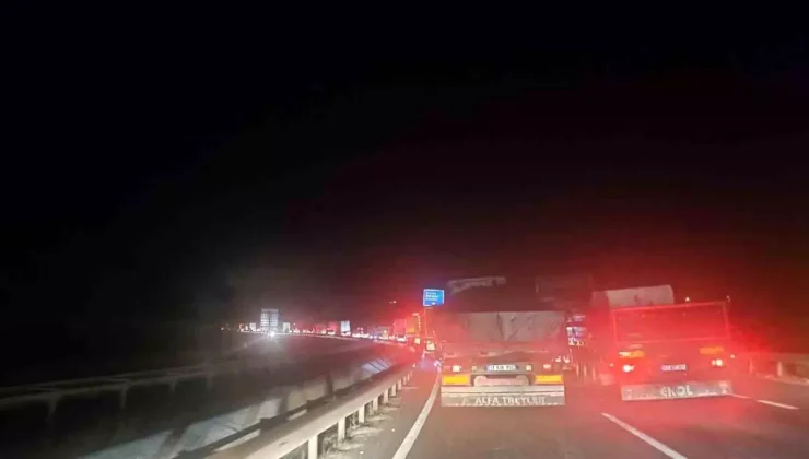 Bozüyük-Bilecik karayolunda trafik durma noktasına geldi