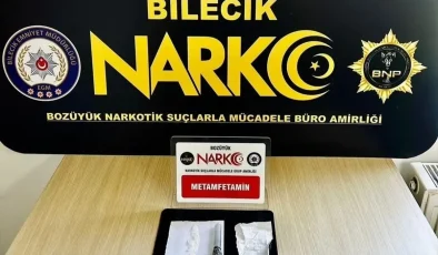 Bilecik’te Uyuşturucu Bulunan Zanlıya İşlem Yapıldı