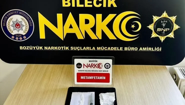 Bilecik’te Uyuşturucu Bulunan Zanlıya İşlem Yapıldı