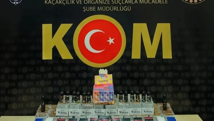 Bilecik’te Gümrük Kaçağı Makarona Operasyonu